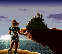 une photo d'Ã©cran de Super Castlevania 4 sur Nintendo Super Nes